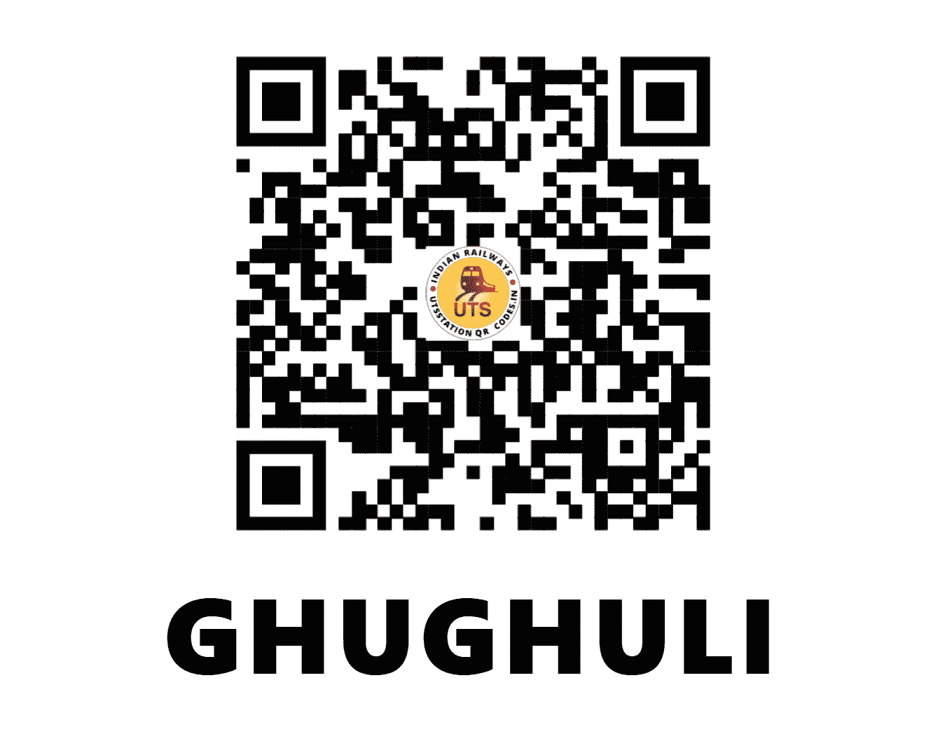UTS QR Code for GHUGHULI - GH (NE - UTTAR PRADESH)